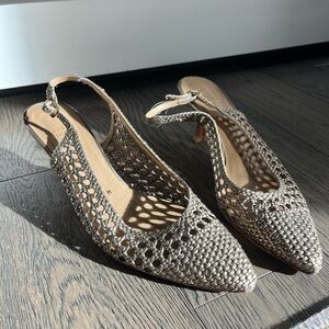 Stuart Weitzman Woven Heels